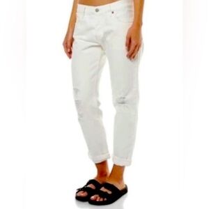 Levi’s White 501 CT- new and one of a kind